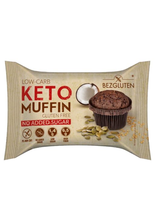 KETO MUFFIN PA GLUTEN 20/55GR