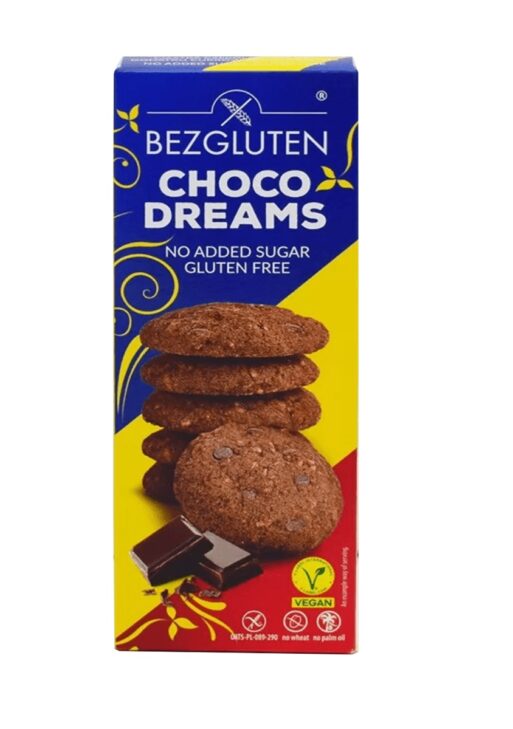 BISKOTA CHOCO DREAM PA GLUTEN 10/110GR