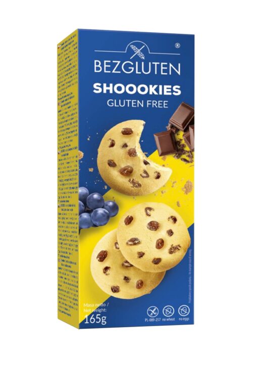 BISKOTA SHOOKIES PA GLUTEN 10/165GR