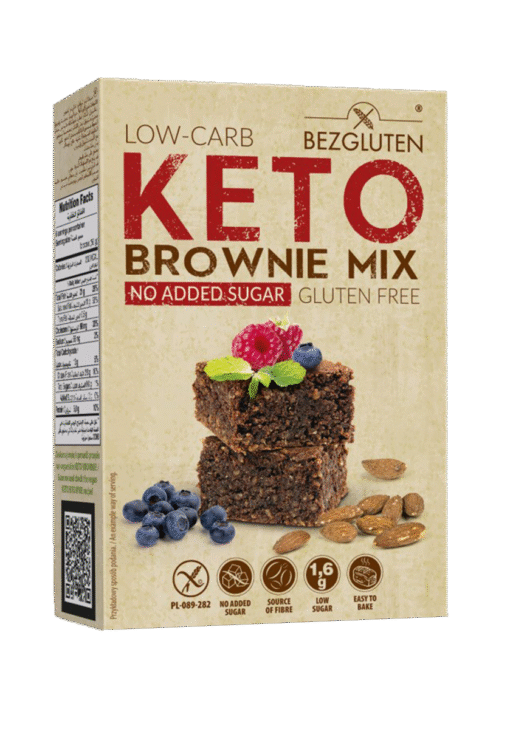 KETO BROWNIE MIX PA GLUTEN 10/150GR