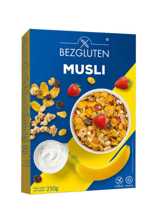 MUSLI PA GLUTEN 9/250GR